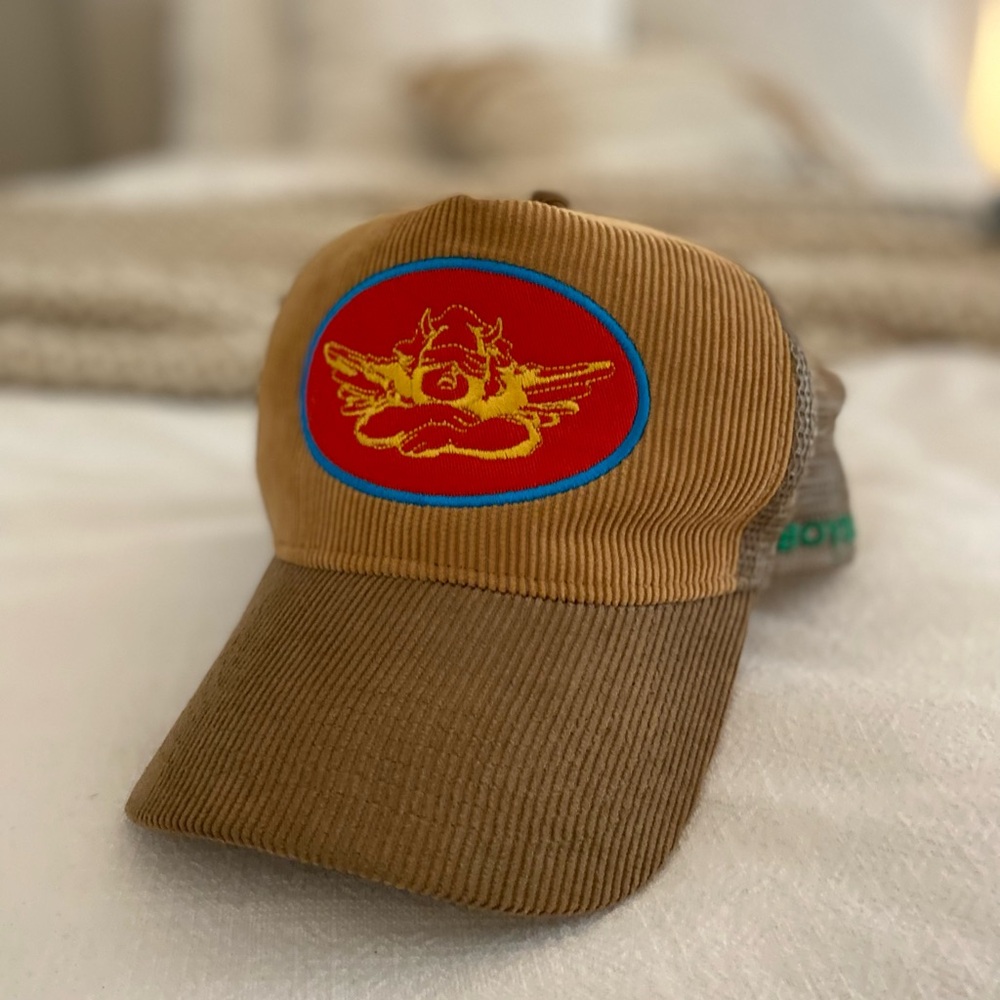 Boys Lie Tan Trucker Hat